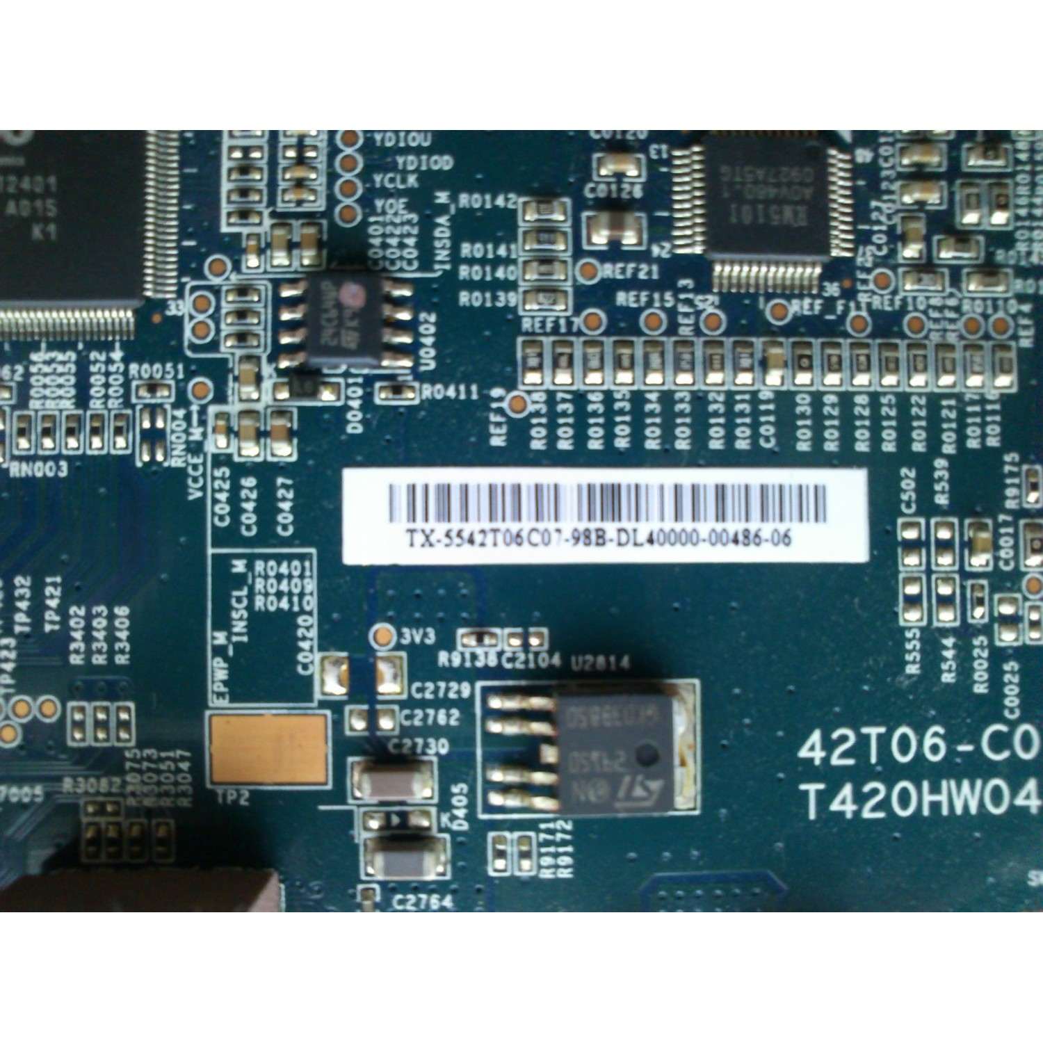 T-CON 5542T06C07 / INSIGNIA 55.42T06.C07 MODELO NS-L42Q120-10A - Imagen 2